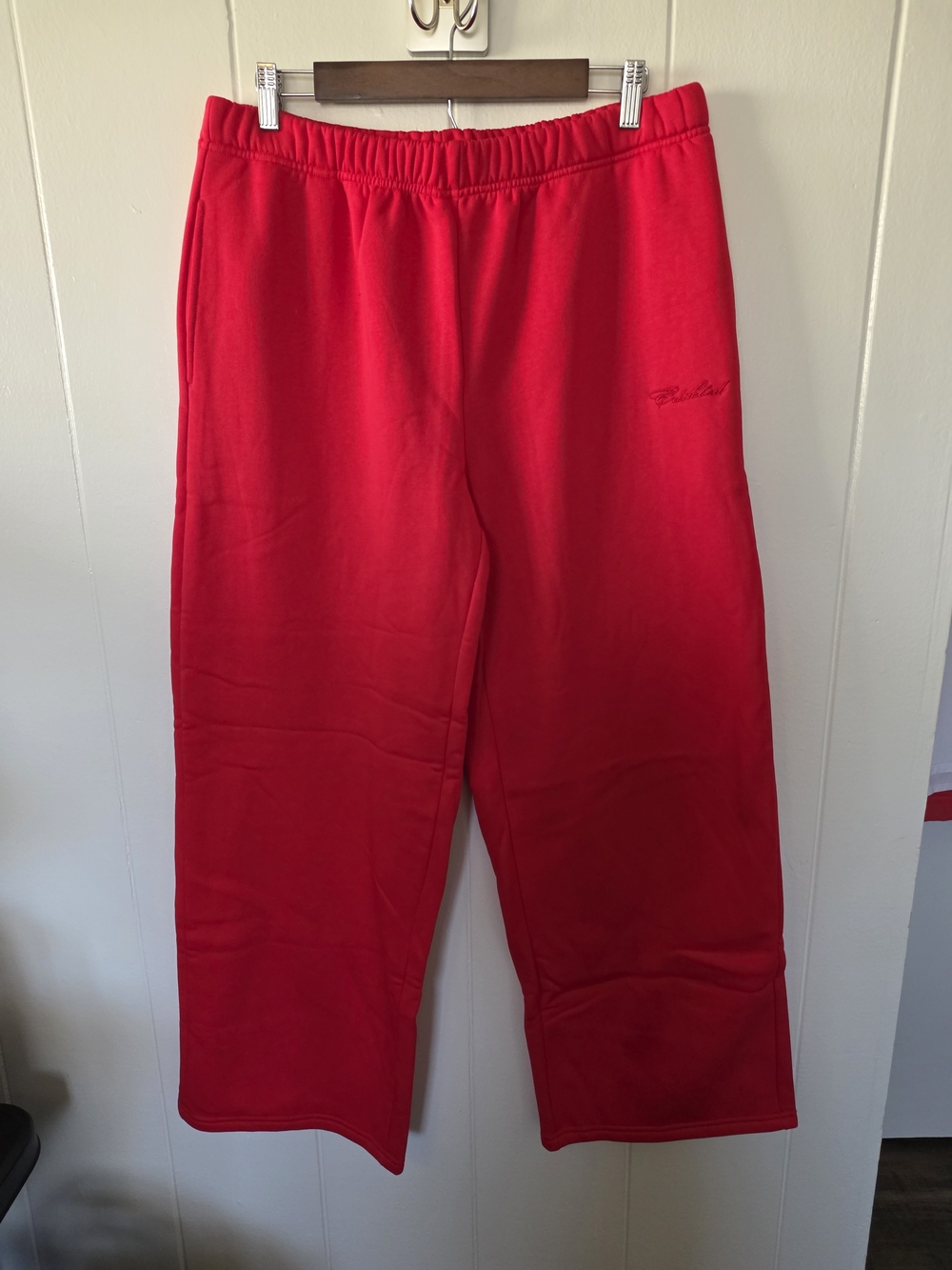 Edikted Basic Girl Wide Leg Sweatpants NWT Size XL
